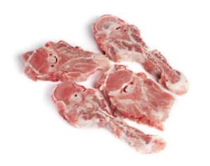 Porc Ossos esquena espina tallada